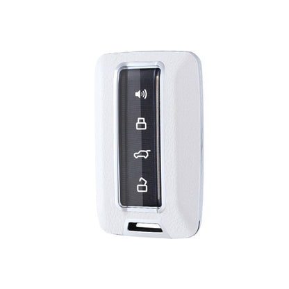 PC+Leather Car Remote Key Fob Cover Suitable for Great Wall GWM Wey Tank 300