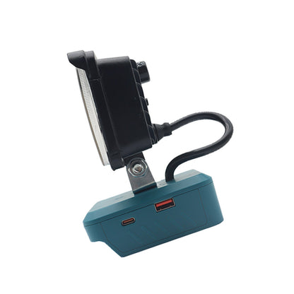 8in LED Work Light Suitable For Makita 18V Li-Ion Battery Workshop Flashlight.