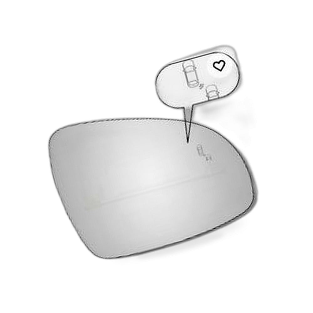Left Hand Side For Kia Sportage Mk4 2016-2021 Convex Wing Door Mirror Glass BSD - BD2