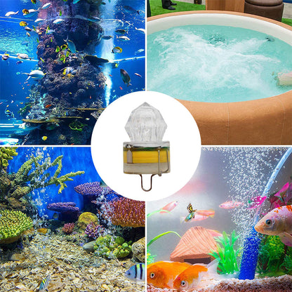 LED Underwater Fishing Light Deep Drop Squid Strobe Bait Lure Lamp