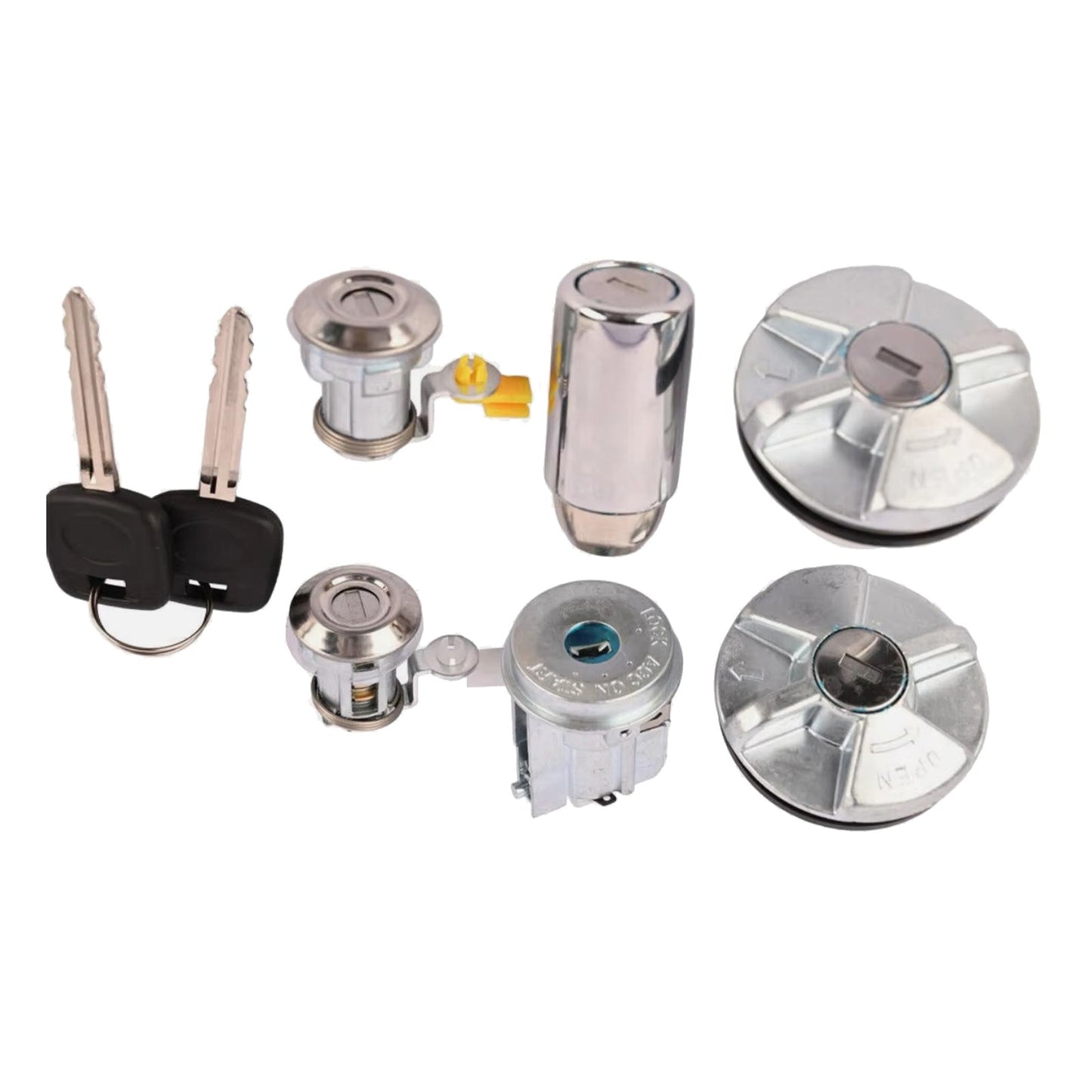 Ignition, Door & Wheel Lock Cylinder Set Suitable for Toyota Land Cruiser GRJ79