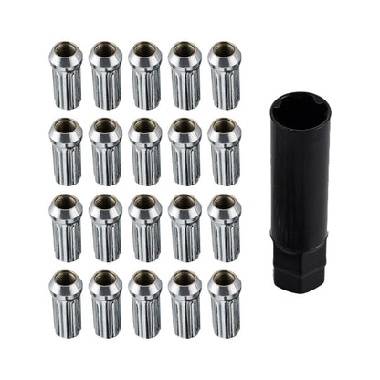 20x Extreme 14x1.5 Chrome Spline Wheel Nuts Suitable For VE Holden Landcruiser