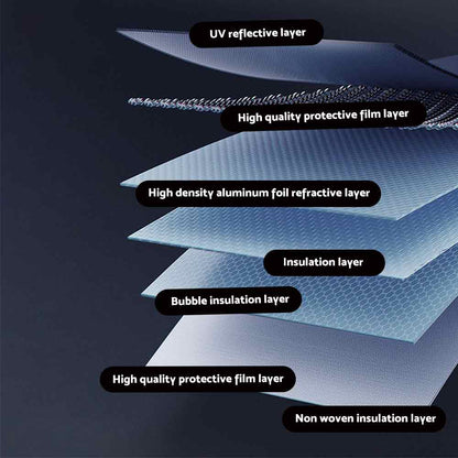 Front Windscreen Sun Shade Suitable for Toyota LandCruiser Prado 150 Series 2.8L