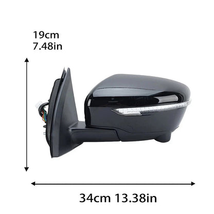Left Wing Mirror 13 Pin Camera Suitable for Nissan Qashqai J11 2014–2021