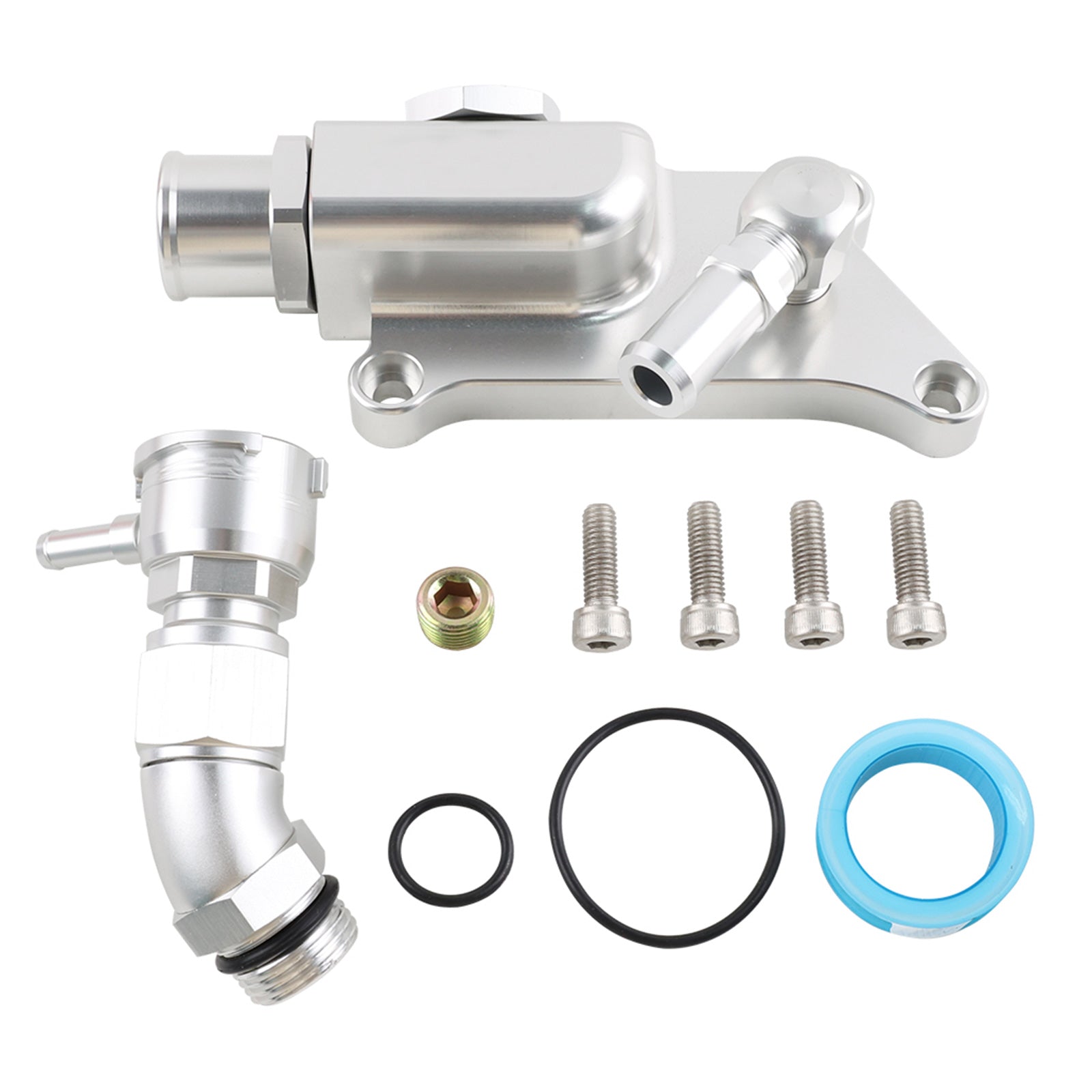 Straight Elbow Filler Neck Hose  Upper Coolant Housing Kit Suitablefor K20Z3 K24.