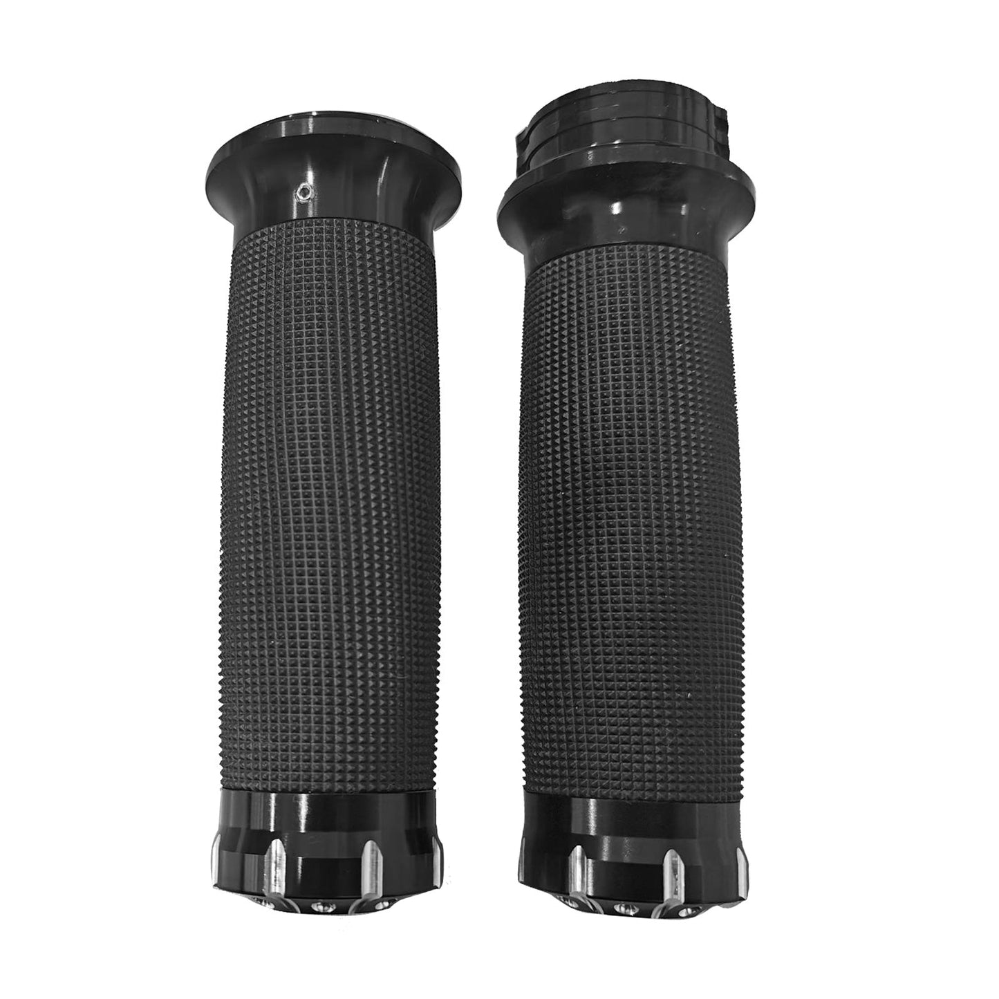 2PCS Motorcycle Handle Bar 1 inch  Hand Grip Suitable for Harley Dyna Sportster.
