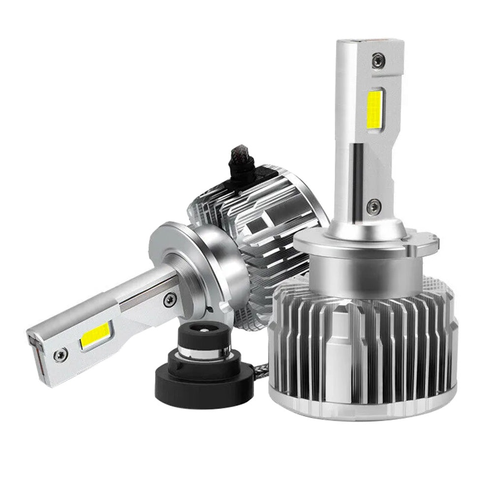 2PCS D4S LED Headlight Bulb Replace HID Xenon White 90W 6000K Conversion Kit.