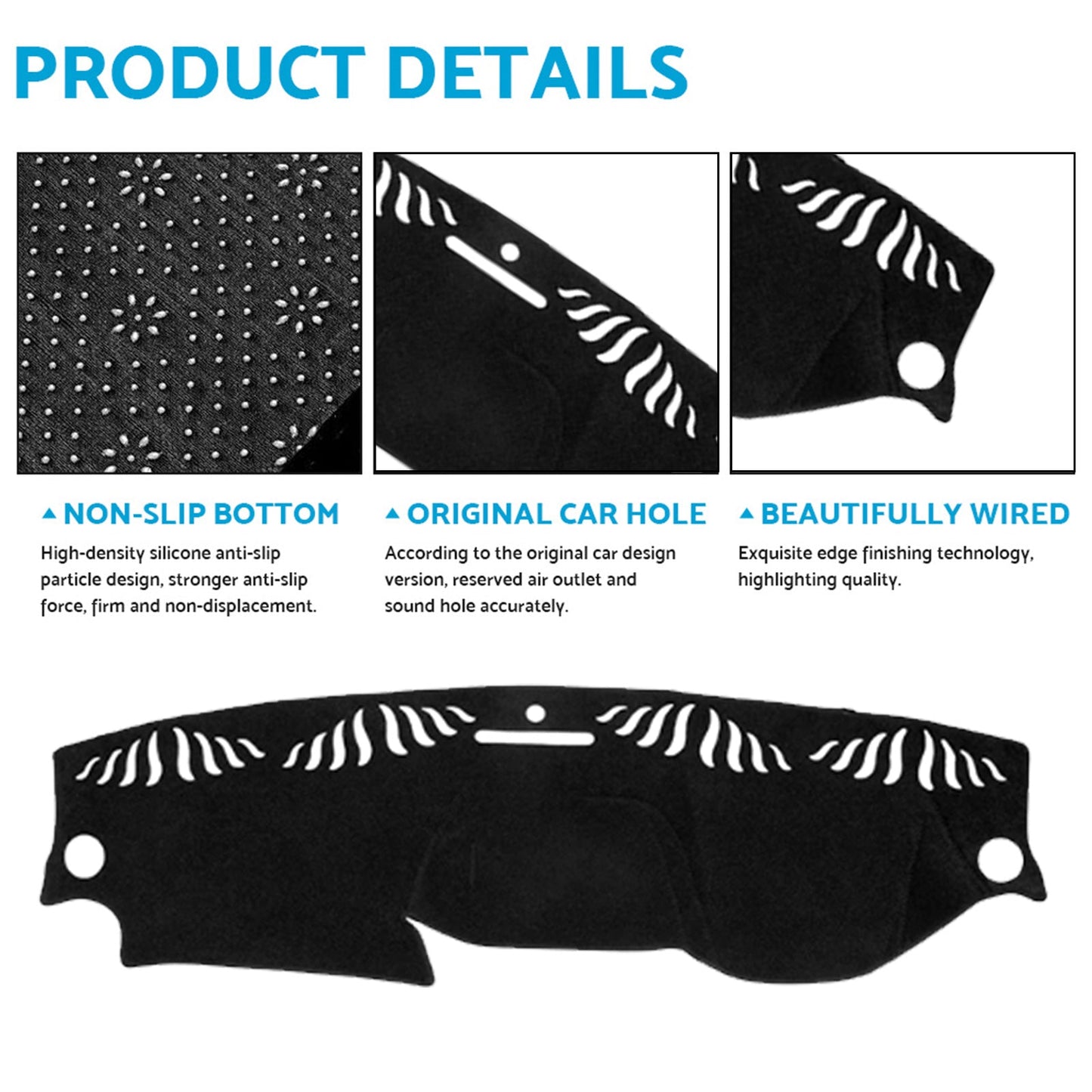 Dashboard Dash Mat Suitable For Mercedes-Benz C-Class W204 2011-2014