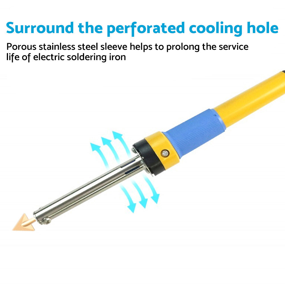 Plastic Welding Soldering Iron Kits Car Bumper Dashboard Kid Repair Welder Tool.
