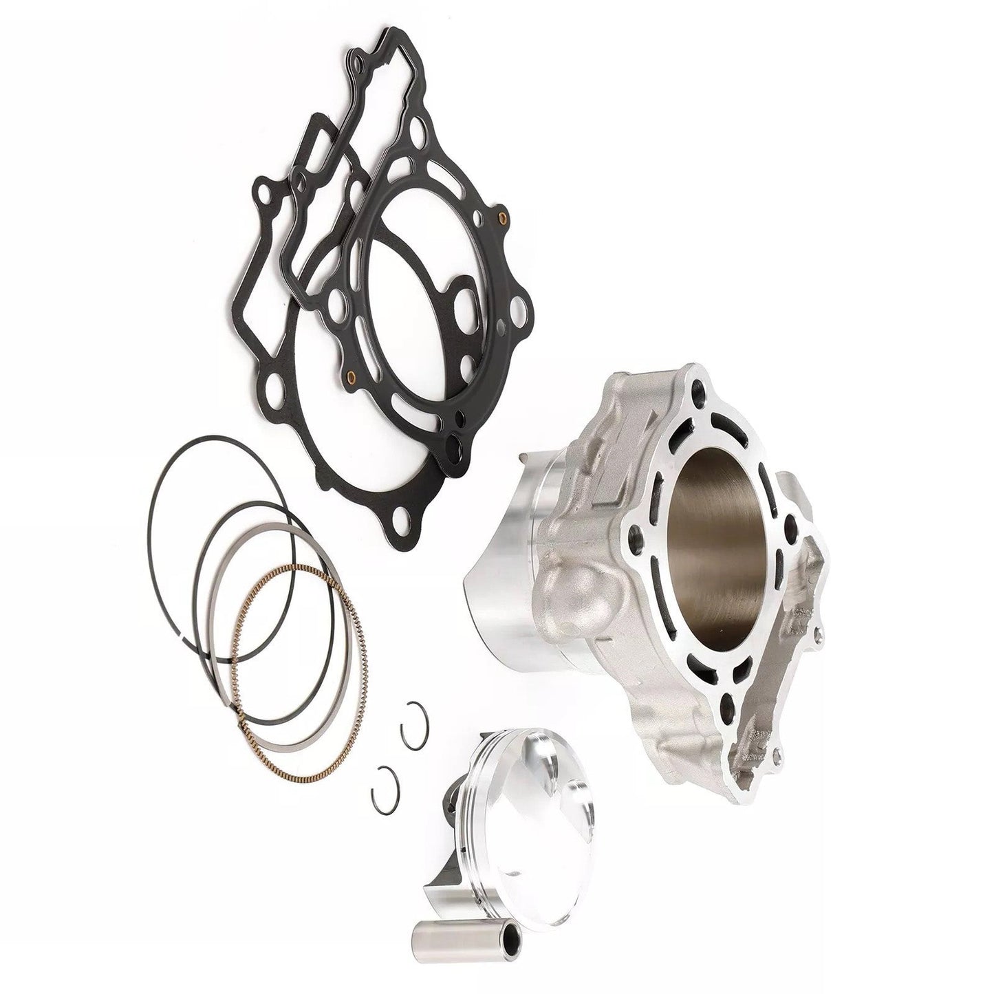 Cylinder Piston Gasket Kit 77mm 249cc Suitable for Kawasaki KX250F