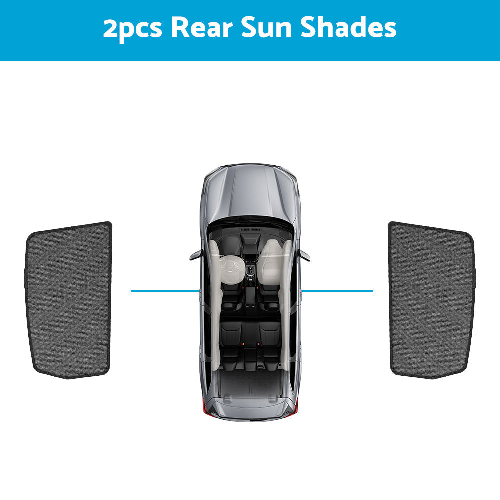 Car Window Sun Blind for Subaru Forester 2018-2023 Magnetic Rear Side Shade Mesh.