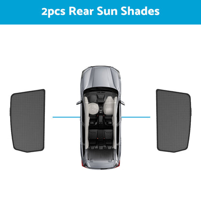 Car Window Sun Blind for Subaru Forester 2018-2023 Magnetic Rear Side Shade Mesh.