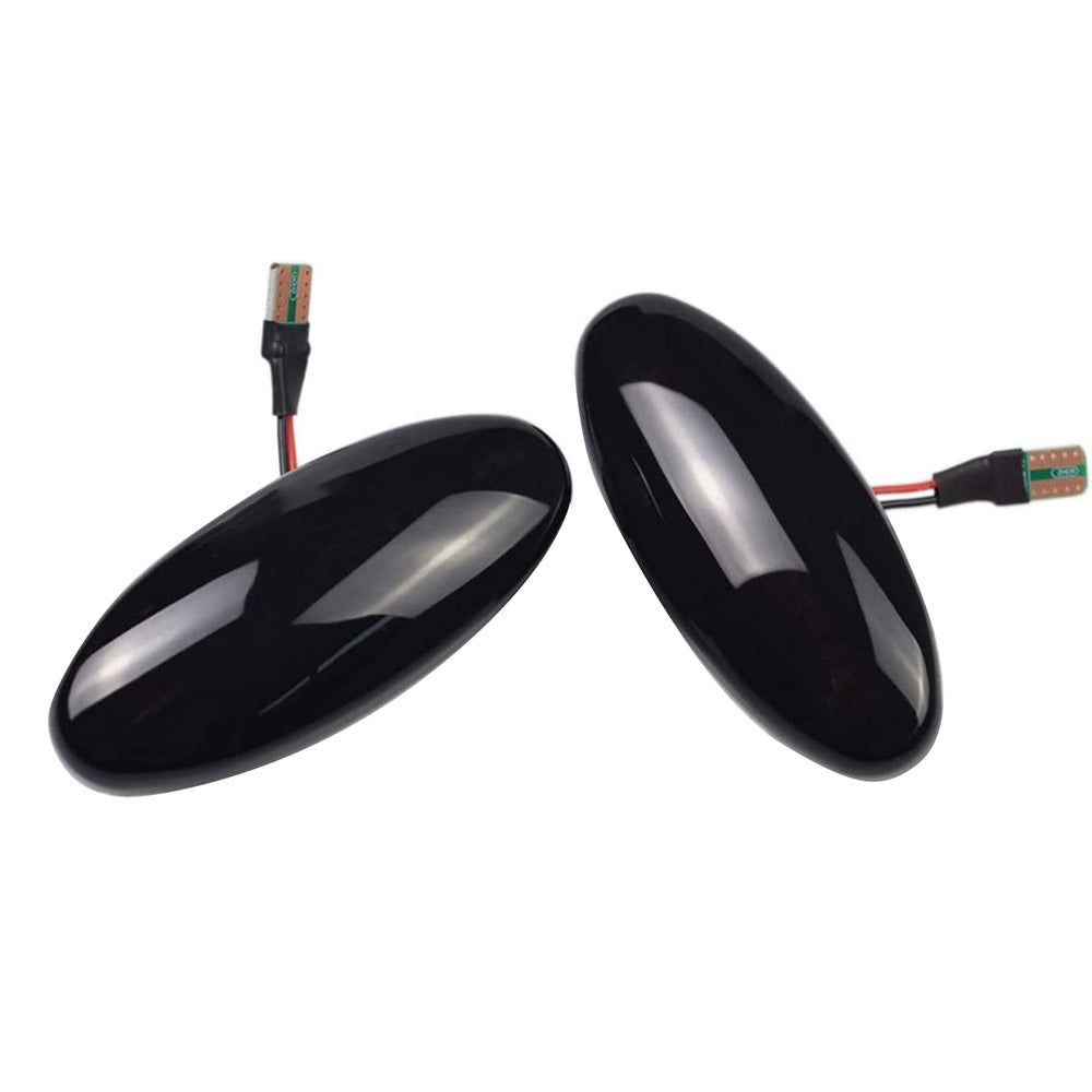 2x Dynamic Side Light Turn Signal Indicator Suitable for Nissan Navara D22