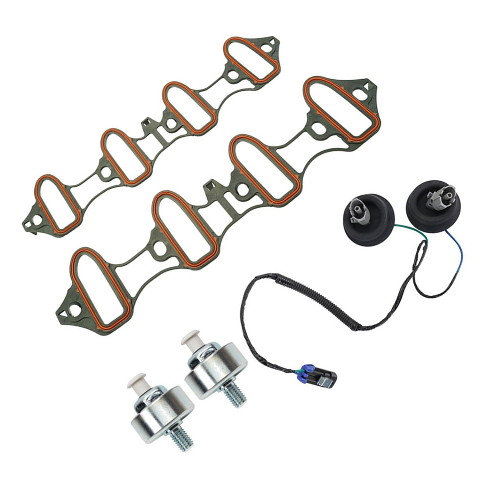 Knock Sensor & Intake Manifold Gasket Kit 4pc Suitable for Silverado Sierra.