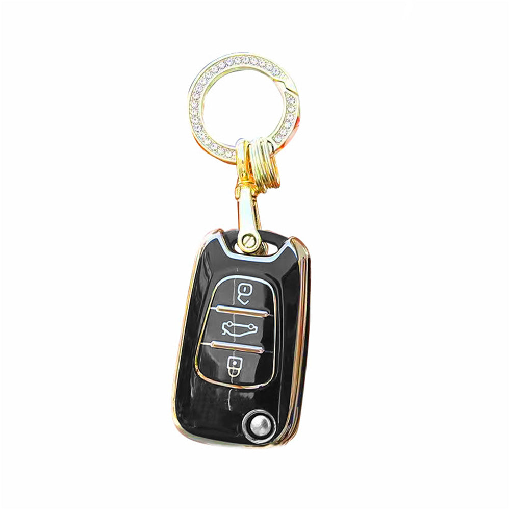 Remote Flip Key Cover Case Shell Protector Suitable For Hyundai i30 ix35.