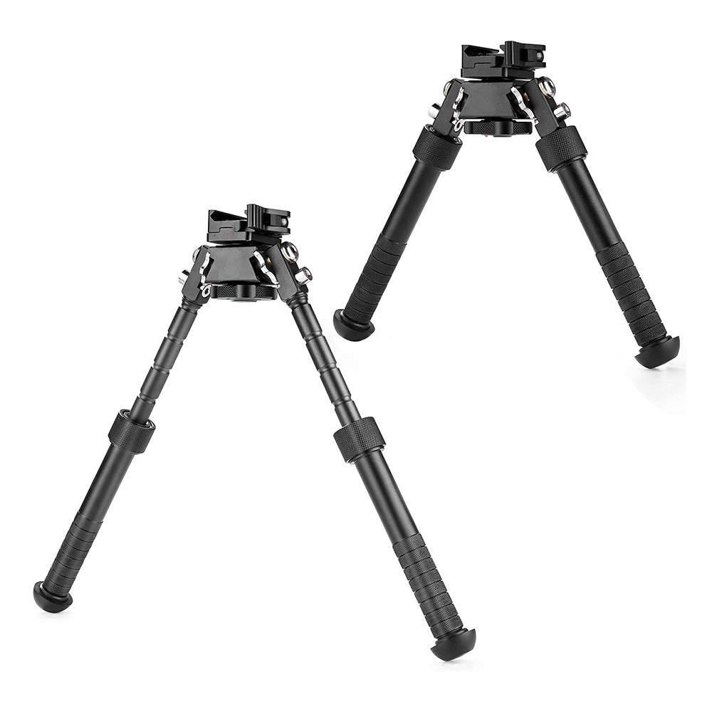 360 Angle Swivel QD Tactical 6. 5 to9  Rail Pistol Hunting Shooting Rifle Bipod Mount.