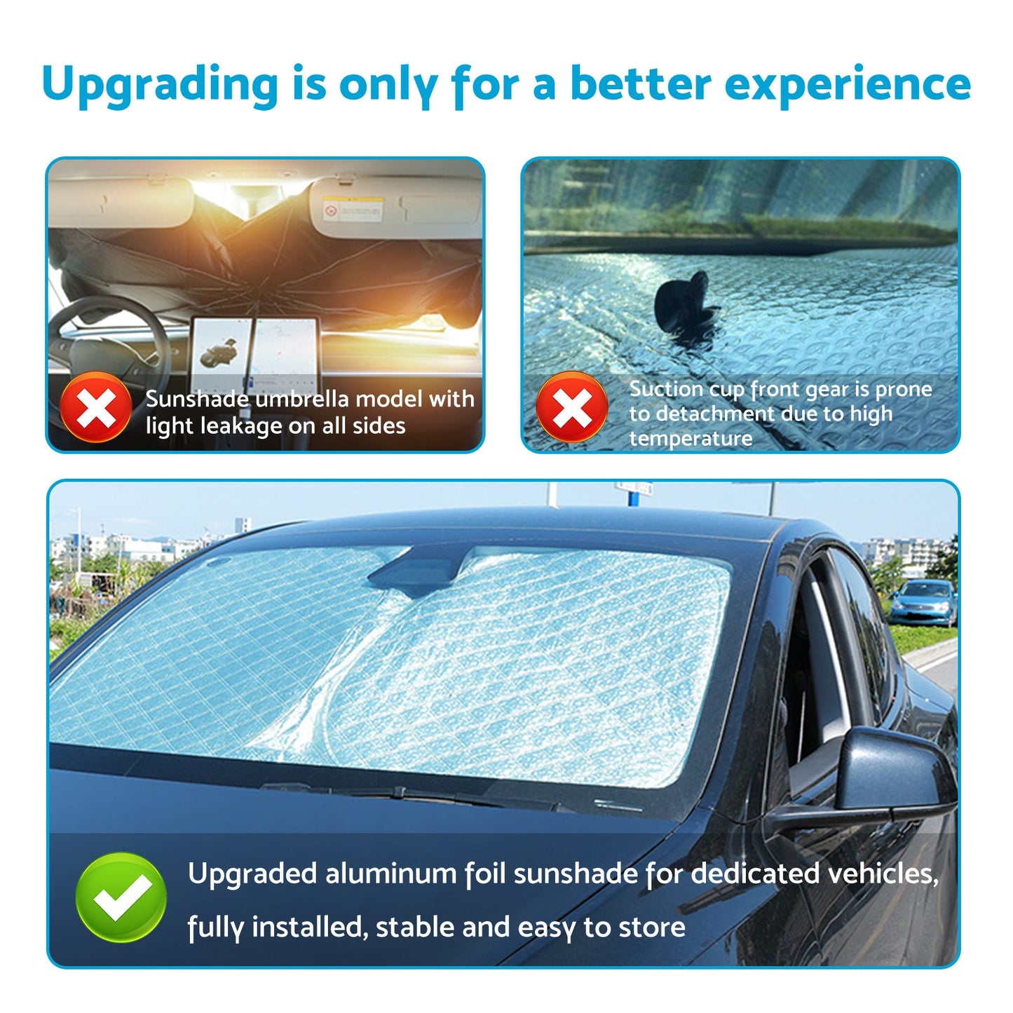 6-Layer Thick Windscreen Sun Shade Suitable For LDV G10 2015-2025 with UV Protection