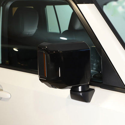 Door Handle & Rearview Mirror Cover Suitable For Toyota Prado LC250 2024 Glossy Black