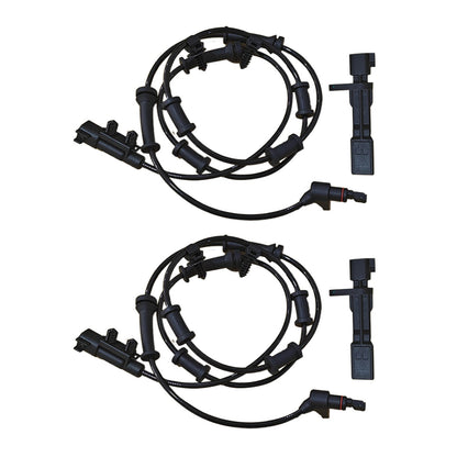 2x Front & Rear LH & RH ABS Wheel Speed Sensors Suitable For Jeep Wrangler JK 2007-2017