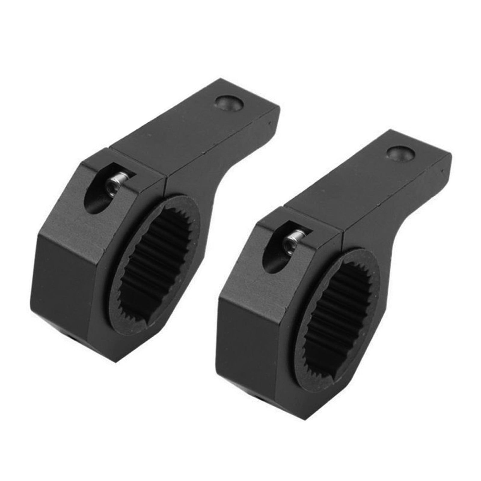 4x 19-32mm (1.2 Inch) Bullbar Pipe Mount Bracket Clamps Suitable For LED Work Light Bar 3 Set Insert.