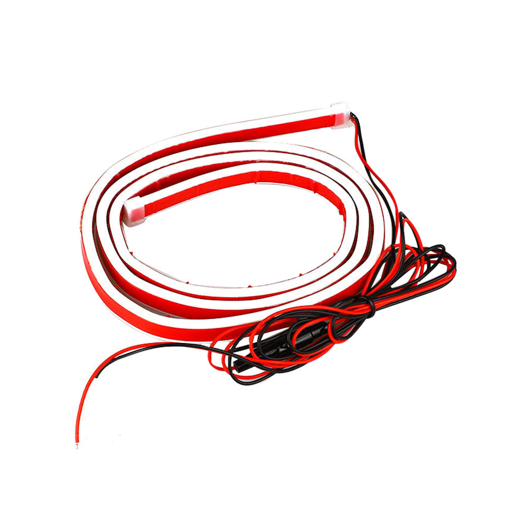 1. 8M  Start Scan Dynamic LED DRL Car Hood Light Strip Daytime Running Light.