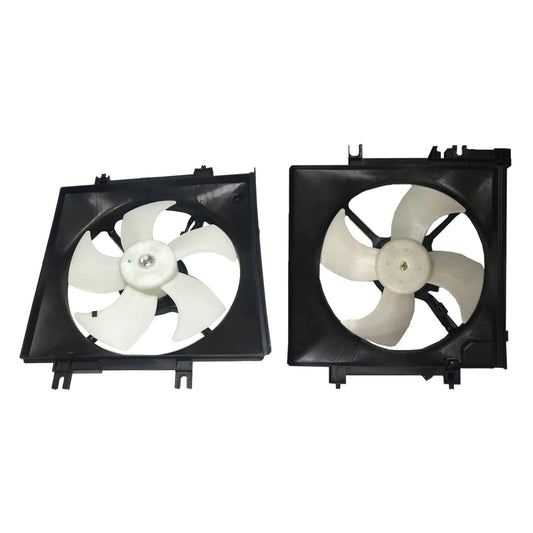 Radiator AC Condenser Cooling Fan Suitable for Subaru Liberty Outback 2003-2009.