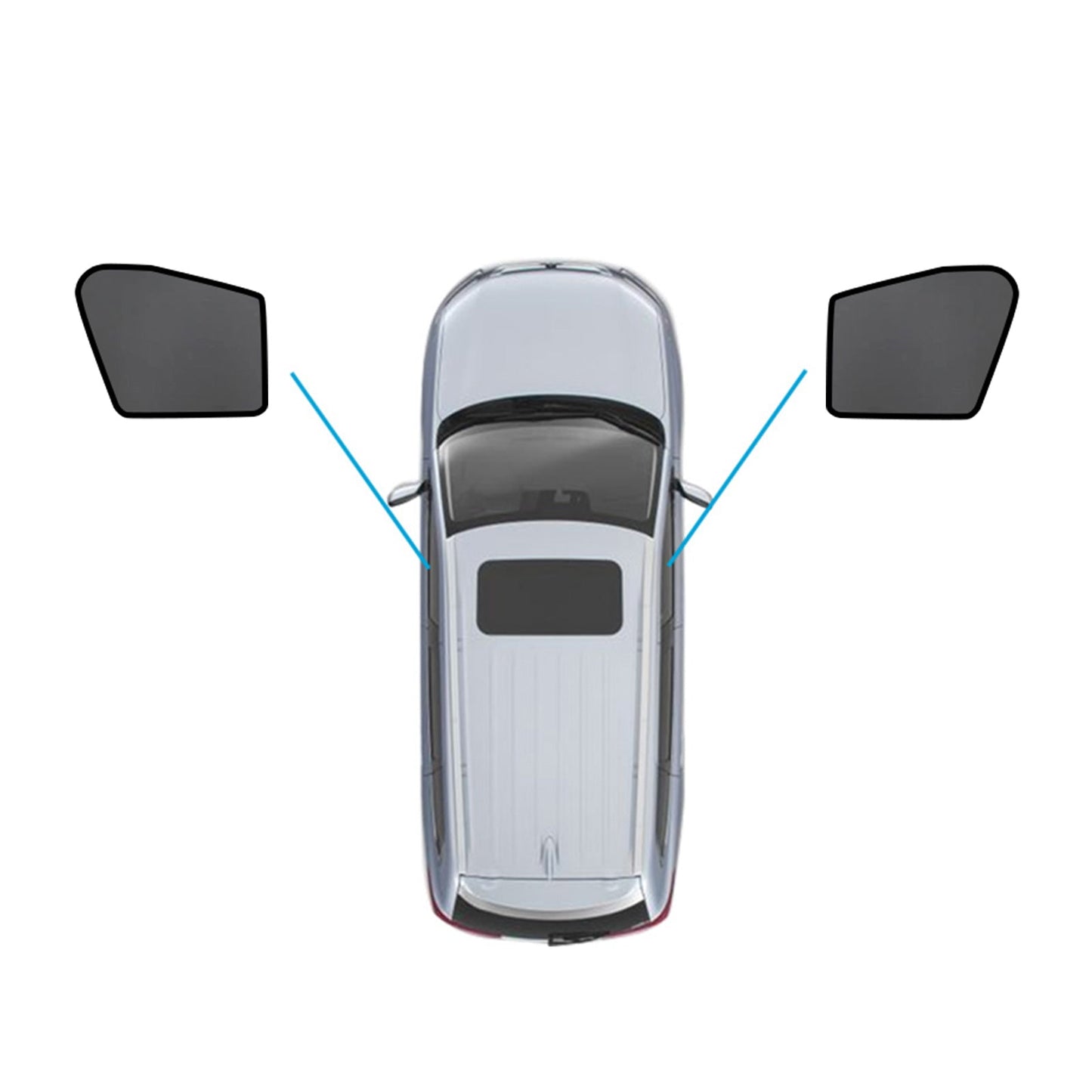 Magnetic Mesh Sun Blind Shades Suitable For Volvo XC60 2017-2024