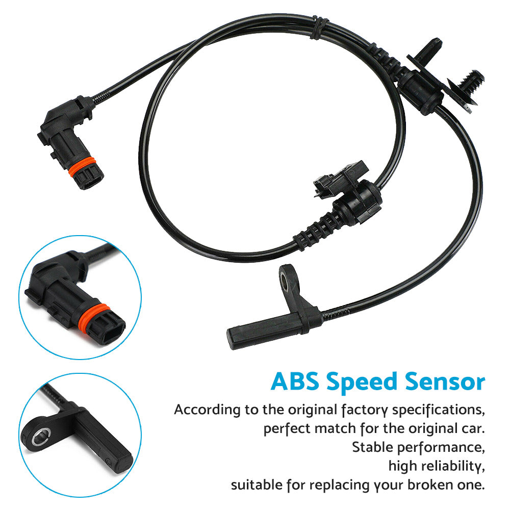 2x Front LH & RH ABS Speed Sensors Suitable for Chrysler 300C