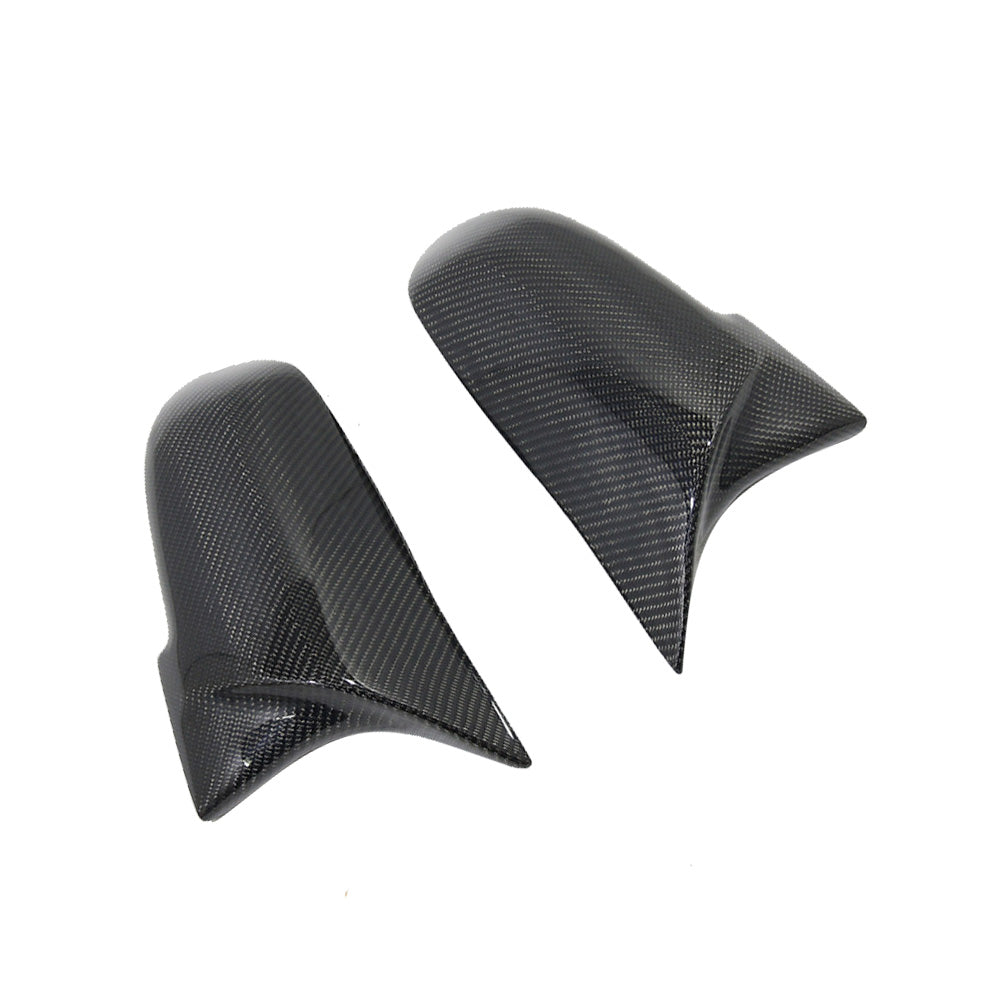 Carbon Fibre Side Mirror Cover Caps Suitable for  BMW F20 F21 F22 Series 1 2 3 4.