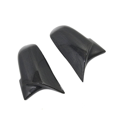 Carbon Fibre Side Mirror Cover Caps Suitable for  BMW F20 F21 F22 Series 1 2 3 4.