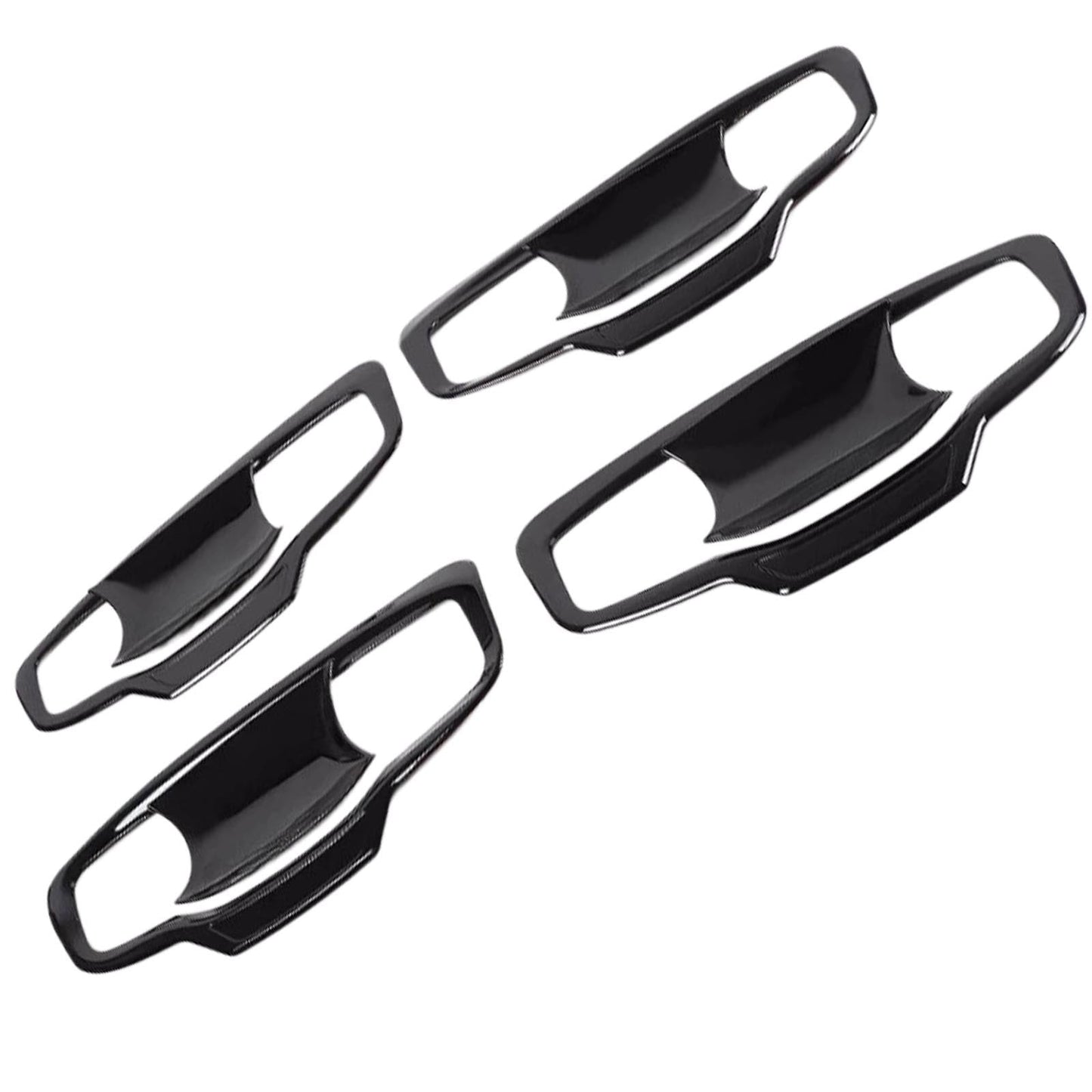 Door Handle Bowl Cover Trim Gloss Black Suitable For Mitsubishi Triton MV 2024+.