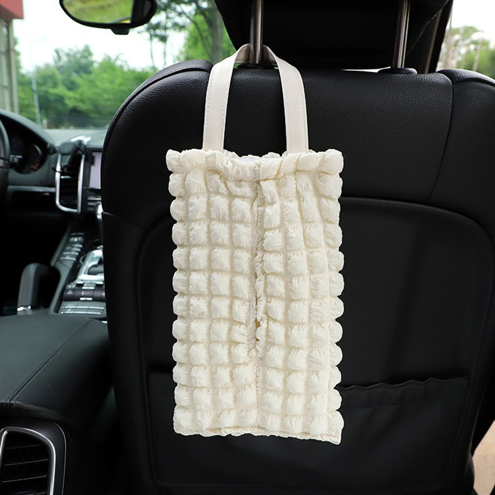 2PCS Hanging Tissue Holder Box Car Back Seat Travel Napkin Holder Paper Holder.