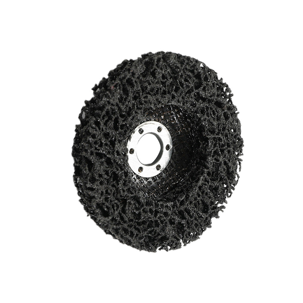 5/10PCS 100mm Poly Strip Disc Wheel Paint Rust Removal Clean Angle Grinder Black.