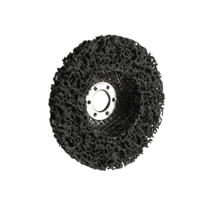 5/10PCS 100mm Poly Strip Disc Wheel Paint Rust Removal Clean Angle Grinder Black.