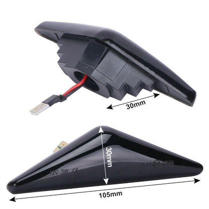 2x Side Indicator Guard LED Flasher Light Suitable For Ford Falcon XT XR6 XR8 FG 2008-2014.