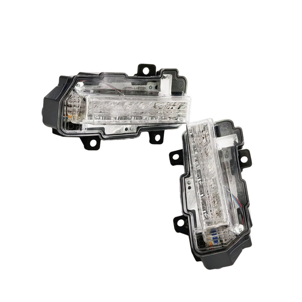 2x Front Bumper Fog Light Left & Right Lamp Suitable For Mitsubishi Pajero 2015-2017