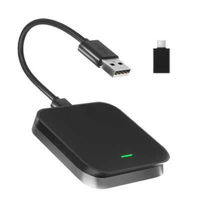 Bluetooth USB Wireless Receiver Black Suitable for Apple CarPlay Adapter.