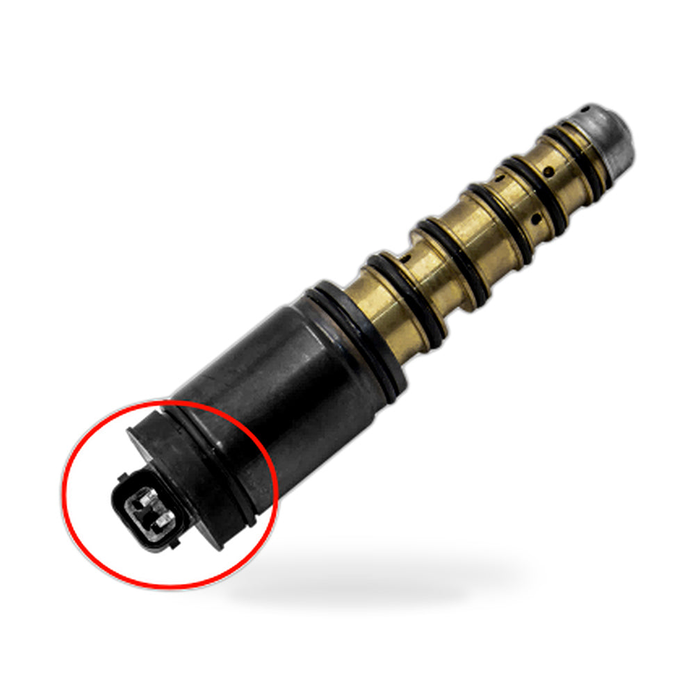 A/C Compressor Control Valve 6SEU14C Side Plug Suitable for Audi A4 BMW 3 Series - ZT2