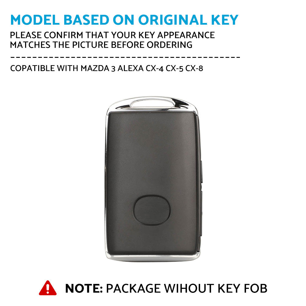 Car Remote Key Fob Case Cover TPU Suitable For Mazda 3 Alexa CX-4 CX-5 CX-8.