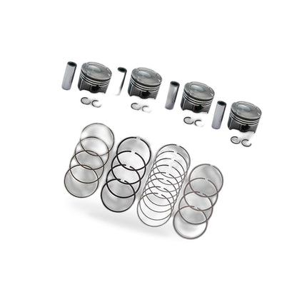 US New 4 x +0.50mm Piston & Ring Kits Fit For 2016-2021 Hyundai Kia 1.6L TURBO - BD1