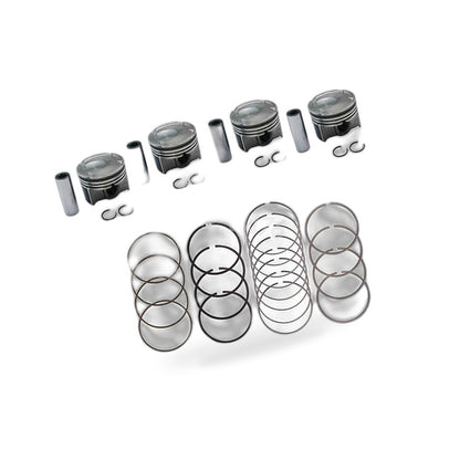 US New 4 x +0.50mm Piston & Ring Kits Fit For 2016-2021 Hyundai Kia 1.6L TURBO - BD2