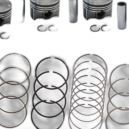 US New 4 x +0.50mm Piston & Ring Kits Fit For 2016-2021 Hyundai Kia 1.6L TURBO - XQ1