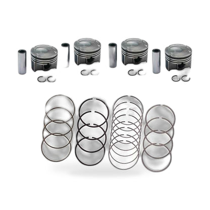 US New 4 x +0.50mm Piston & Ring Kits Fit For 2016-2021 Hyundai Kia 1.6L TURBO - ZT2