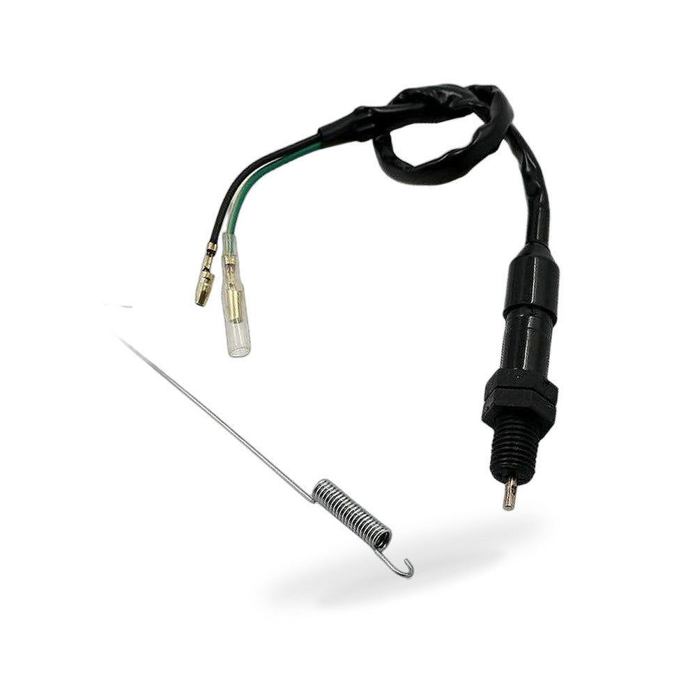 Motorcycle Universal Rear Brake Light Switch with Spring Kit for Honda Kawasaki Suzuki Yamaha Quad Bikes ATVs Scooters - BD2