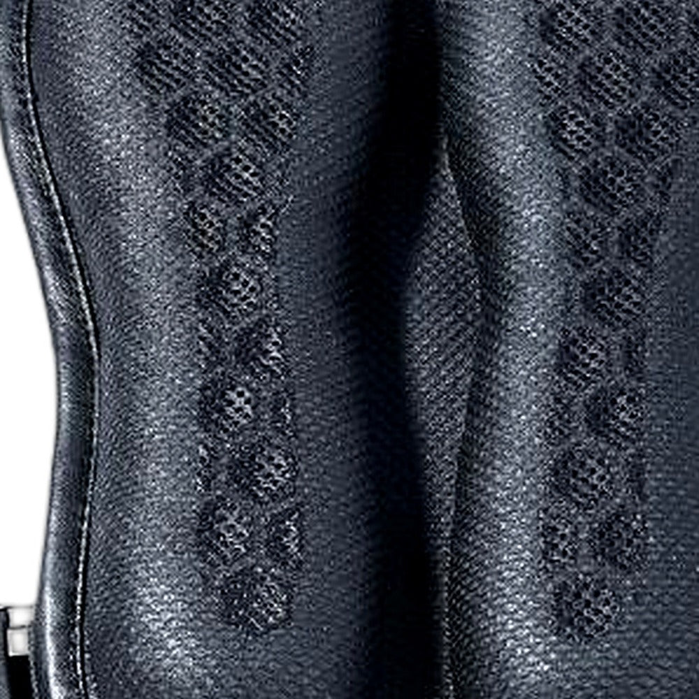 Foldable Passenger Motorcycle Gel Rear Seat Cushion, 3D Honeycomb Structure Shock Absorption & Breathable Motorcycle Gel Seat Rear Pad for Long Rides - XQ1