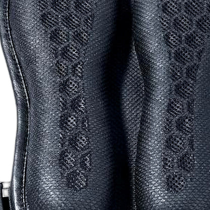Foldable Passenger Motorcycle Gel Rear Seat Cushion, 3D Honeycomb Structure Shock Absorption & Breathable Motorcycle Gel Seat Rear Pad for Long Rides - XQ1