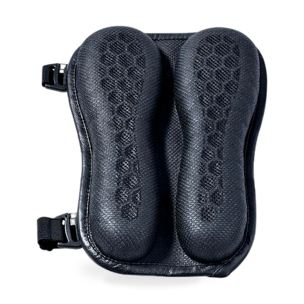 Foldable Passenger Motorcycle Gel Rear Seat Cushion, 3D Honeycomb Structure Shock Absorption & Breathable Motorcycle Gel Seat Rear Pad for Long Rides - ZT2
