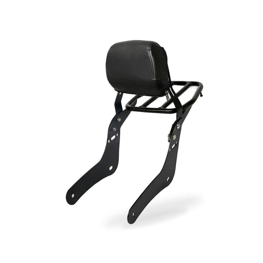 Rear Backrest Sissy Bar Luggage Rack Pad Suitable for Honda Rebel 500