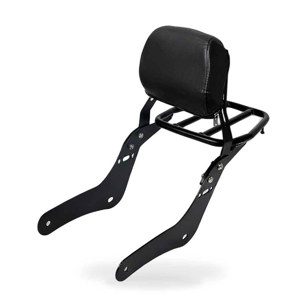 Rear Backrest Sissy Bar Luggage Rack Pad Suitable for Honda Rebel 500