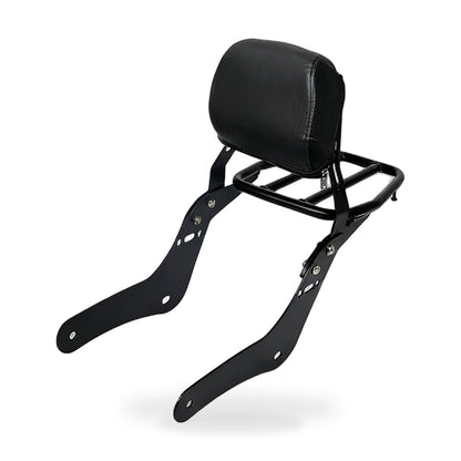 Rear Backrest Sissy Bar Luggage Rack Pad Suitable for Honda Rebel 500